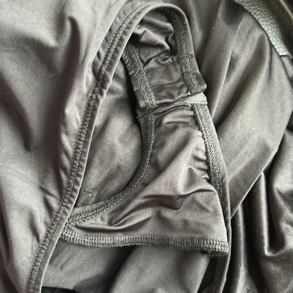 All Saints Penelope Tie Neck Bodysuit Loose Fit V-Neck Long Tie Sleeve Sz 2 NEW - Picture 13 of 14